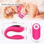 G Spot Vibrator with Clitoris Stimulator, Waterproof Couples Vibrator with 10 Vibration Modes Clitoris Anal Vibrator Wireless Remote Vigina Stimulator Adult Sex Toy for Couples Fun or Women Solo Play