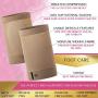 Compression Foot Arch Support - Soft Gel Pad Cushions - Arch Sleeves for Flat Feet - Plantar Fasciitis Sleeves - Foot Pain Relief (Beige)