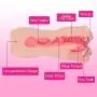 Tracys Dog? Masturbator Cup Realistic Mouth with Teeth and Tongue Blow Job Stroker Oral Sex Toys Pocket Vagina Pussy for Male Masturbation
