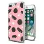 iPhone 7 8 Case,Flexible Soft TPU Cover Shell,Slim Silicone Black Rubber Non-Slip Durable Design Protective Phone Case for iPhone 7 8 -Biscuits