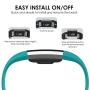 Hanlesi Bands Compatible with Fitbit Charge 2, Soft Silicone Breathable Fashion Sport Strap for Fit bit Charge2 Replacement Original Accessory