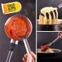 Spatula Soup Spoon Kitchenware Silicone Kitchen Cooking Utensils A Set of Pieces Premium Heat Resistant Tools,8pcs