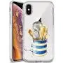iPhone Xs iPhone X Case, Soft TPU Slim-Fit Flexible Ultra-Thin Clear Case, Full-Body Rugged Bumper Print Kitchenware Case for iPhone Xs iPhone X, Transparent