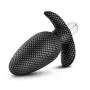 Platinum Premium Silicone Waterproof Vibrating Carbon Fiber Anal Butt Plug with Narrow Base - Sex Toy for Women - Sex Toy for Men