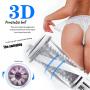 Automatic Male Electric Vibrating mastürbat?r Cup six Toy Aircraft Cup Man Toy Hands Free 3D Underwear for Men T-Shirt