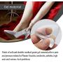 Dr.Pedi Transparent Adhesive Arch Pad Arch Support Gel Insole for Flat Foot Women & Men, Adhesive Foot Insert for Shoes, Sandals, Flip Flops Plantar Fasciitis
