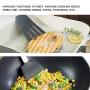 GreceYou 3pcs Silicone Slotted Spatula Kitchen Multipurpose Spatula Set Kitchenware, High Temperature Resistance