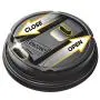 Dixie 10-20 oz. Reclosable Plastic Hot Coffee Cup Lid by GP PRO (Georgia-Pacific), Black, TP9542B, 1,000 Count (100 Lids Per Sleeve, 10 Sleeves Per Case)