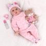 CHAREX Realistic Baby Doll, 22 Inches Real Baby Doll Reborn,Weighted Reborn Newborn Sleeping Doll