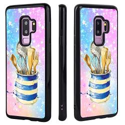 Kitchenware Glossy Corner Cell Phone Case Compatible Galaxy S9 Plus [6.2 Inch]