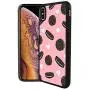iPhone Xs iPhone X Case,Flexible Soft TPU Cover Shell,Slim Silicone Black Rubber Non-Slip Durable Design Protective Phone Case for iPhone Xs iPhone X -Biscuits