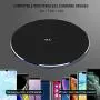 TOZO Wireless Charger Ultra Thin Aviation Aluminum FastCharging Pad for iPhone 11/11 Pro/11 Pro Max/XS MAX/XR/XS/X/8, Galaxy S10/S10 Plus/S10E/Note 10/Note 10 Plus/9/8 [Royal Blue]-NO AC Adapter