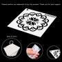 36 Pack Mandala Dot Painting Templates Stencils Perfect for DIY Rock Painting Art Projects (3.6x3.6 inch)