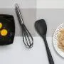 Ruior 10 Pcs/Set Silicone Heat Resistant Non-stick Kitchenware Set Cooking Utensils Utensil Sets (Black)
