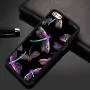 iPhone 7 8 Case with Beautiful Dragonfly Pattern Whimsical Design Bumper Black Soft TPU and PC Protection Anti-Slippery &Fingerprint Case for iPhone 7 8