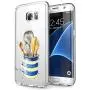 Samsung Galaxy S7 Edge Case, Soft TPU Slim-Fit Flexible Ultra-Thin Clear Case, Full-Body Rugged Bumper Print Kitchenware Case for Samsung Galaxy S7 Edge, Transparent