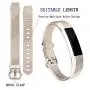 Tobfit Waterproof Sport Bands Compatible with Alta/Alta HR/Ace Bands, Soft TPU Replacement Wristbands with Metal Secure Buckle for Women Men
