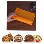 Silicone Swiss Roll Cake Mat - Flexible Baking Tray Cookies Mold Bakeware Kitchen Kitchenware Orange