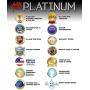 Wet Platinum Lube - Premium Silicone Based Personal Lubricant, 1 Ounce