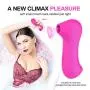 LQTY Female Toys Purple Portable Sùcking and Thrusting Toys Skin Friendly Silicone Víbratór Gpót