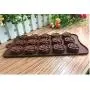 1 pcs 15-even Rose Flowers Shaped Silicone Chocolate Mold Cookware Baking Tool Kitchenware Fondant Cake Decoration Tool