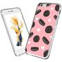 iPhone 6s 6 Case,Flexible Soft TPU Cover Shell,Slim Silicone Black Rubber Non-Slip Durable Design Protective Phone Case for iPhone 6s 6 -Biscuits