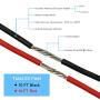 BNTECHGO 12 Gauge Silicone Wire Ultra Flexible 20 feet high Temp 200 deg C 600V 12 AWG Silicone Wire 680 Strands of Tinned Copper Wire Stranded Wire Model Battery Cable Black and Red Each Color 10 ft