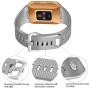 Tobfit Bright Designed Bands Compatible with Ionic Bands, Soft TPU Sport Arm Wristband Accessories for Women Men