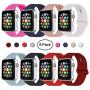 IYOU Sport Band Compatible with Watch Band 38MM 42MM 40MM 44MM, Soft Silicone Replacement Sport Strap Compatible with 2019 Watch Series 5 2018 Watch Series 4/3/2/1