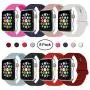 IYOU Sport Band Compatible with Watch Band 38MM 42MM 40MM 44MM, Soft Silicone Replacement Sport Strap Compatible with 2019 Watch Series 5 2018 Watch Series 4/3/2/1