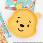 Bumkins Disney Silicone Grip Dish, Suction Plate, Divided Plate, Baby Toddler Plate, BPA Free, Microwave Dishwasher Safe - Winnie The Pooh