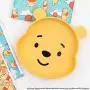 Bumkins Disney Silicone Grip Dish, Suction Plate, Divided Plate, Baby Toddler Plate, BPA Free, Microwave Dishwasher Safe - Winnie The Pooh