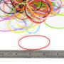 Grifiti Band Joes #18 Gauge Standard Silicone Bands Long Lasting Than Rubber Cooking Grade Heat Cold UV Chemical Resistant 100 Pack Assorted Colors