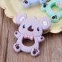 YOUSIKE Silicone Koala Teether Pendant, BPA Free Teething Toys, Baby Teether Teething Accessory