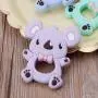 YOUSIKE Silicone Koala Teether Pendant, BPA Free Teething Toys, Baby Teether Teething Accessory