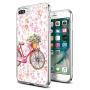 iPhone 7 8 Case,Flexible Soft TPU Cover Shell,Slim Silicone Black Rubber Non-Slip Durable Design Protective Phone Case for iPhone 7 8 -Bicycle