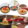 JINPENGRAN 10 Sets of Silicone Kitchenware, Non-Stick Silicone, Environmentally Friendly Cooking Tools,Black