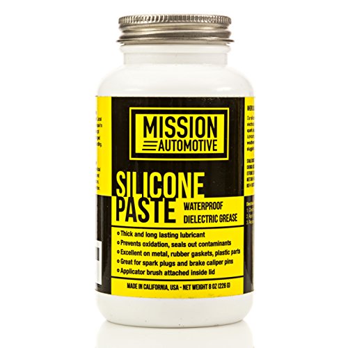 Mission Automotive Dielectric Grease/Silicone Paste/Waterproof Marine Grease (8 Oz.) - Excellent Silicone Grease