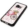 Samsung Galaxy A3 2017 Case,Flexible Soft TPU Cover Shell,Slim Silicone Black Rubber Non-Slip Durable Design Protective Phone Case for Samsung Galaxy A3 2017 -Bicycle