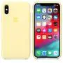 Dawsofl Soft Silicone Case Cover for Apple iPhone Xs Max 2018 (6.5inch) Boxed- Retail Packaging (Mellow Yellow)