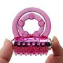 Erfdc Shirt Víbr???rs Man Víbrá?ion delay Massage Stick Masturbation Rings Enhance Sexnnhy Tool Stimulate Utensils Víbrá?or Silicone Brush,Blue