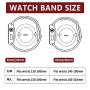VATI Sport Watch Band Compatible with Watch 38mm 42mm 40mm 44mm, Soft Silicone Strap Replacement Bands Compatible with Watch Series 5/4/3/2/1 S/M M/L
