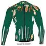 SCOCICI Cycling Jersey Long Sleeves Men,Kitchenware Utensils Vegetables Spices Cooking C