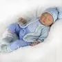 CHAREX Reborn Baby Doll Sleeping Soft Vinyl Newborn Doll Boy, Lifelike Realistic 22 inch Weighted Gift Set for Age 3+