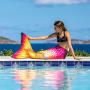 Fin Fun Mermaid Tails for Swimming with Monofin - Kids and Adult Sizes - Limited Edition