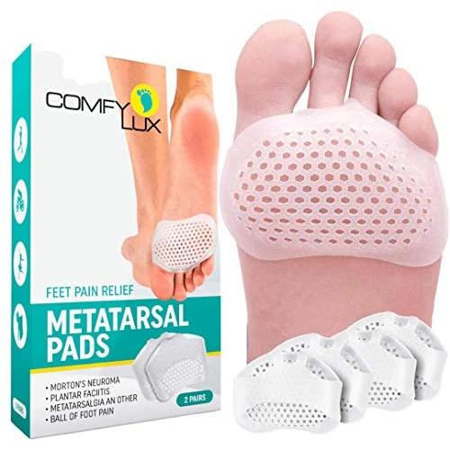 Metatarsal Pads Ball of Foot Cushions Metatarsal Pads for Women | Metatarsal Pads for Men | Ball of Foot Pads Metatarsalgia Pain Relief | Mortons Neuroma Callus Forefoot Pad Insoles for Women