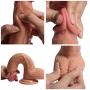 G?y Male 8.27 in Silicone Massage Realistic Soft-??ld? for Womens Female Play Adult Toys
