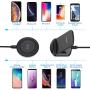 Yootech Wireless Charging Bundle, [2 Pack] 10W Max Qi-Certified Wireless Charging Pad Stand, Compatible with iPhone 11/11 Pro/11 Pro Max/Xs MAX/XR/XS,Galaxy Note 10/Note 10 Plus/S10Plus(No AC Adapter)