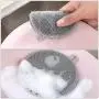 BITUBITU Silicone Dish Scrubber Brush Dishwashing Sponges Pot Brush Non-stick Kitchenware for Pot Pan Bowl