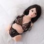 ZSTY TPE Love Doll, Half Body Loli Entity Doll Silicone Adult Sex Products Simulation Non-Inflatable Doll Male Sex Toy Masturbation Device (Small Loli)
